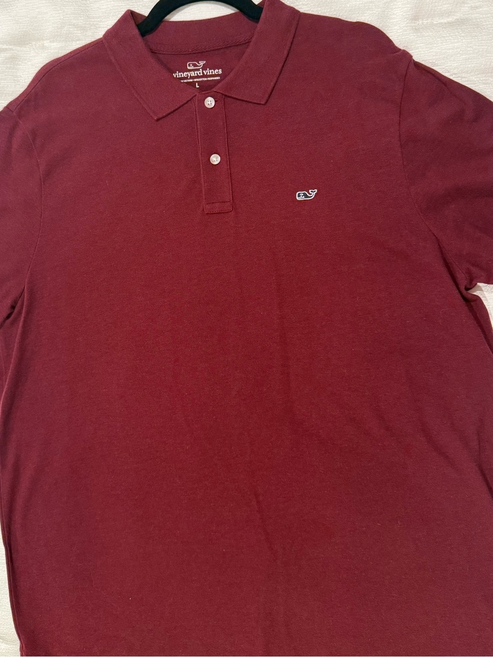 Vineyard Vines Men’s Maroon / Red Polo Shirt